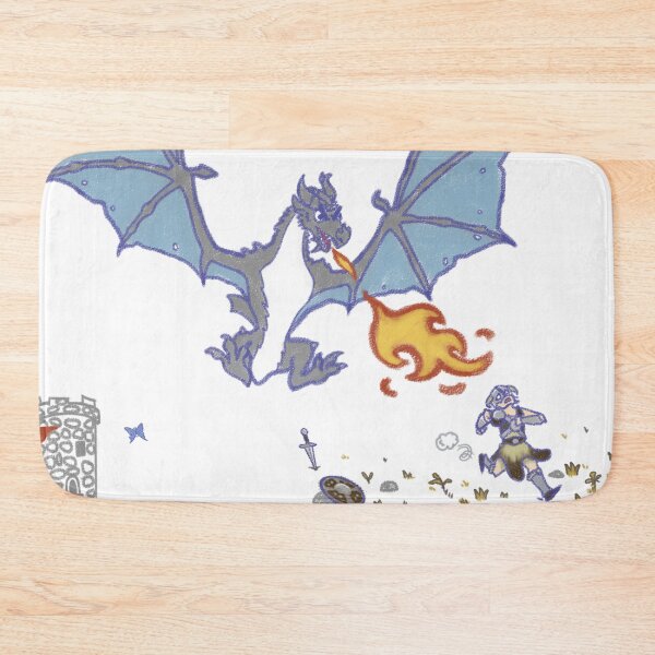 Item preview, The Dragonborn Flees designed and sold by Loopys Fine Wares.