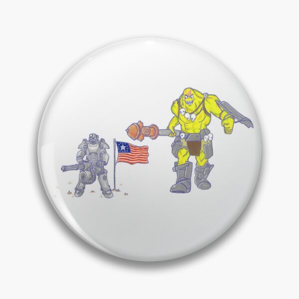 Item preview, A Hungry Super Mutant Behemoth designed and sold by Loopys Fine Wares.