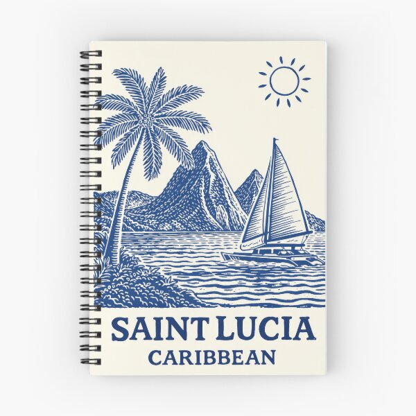 Item preview, Saint Lucia Caribbean Minimal designed and sold by scicilysimonee.