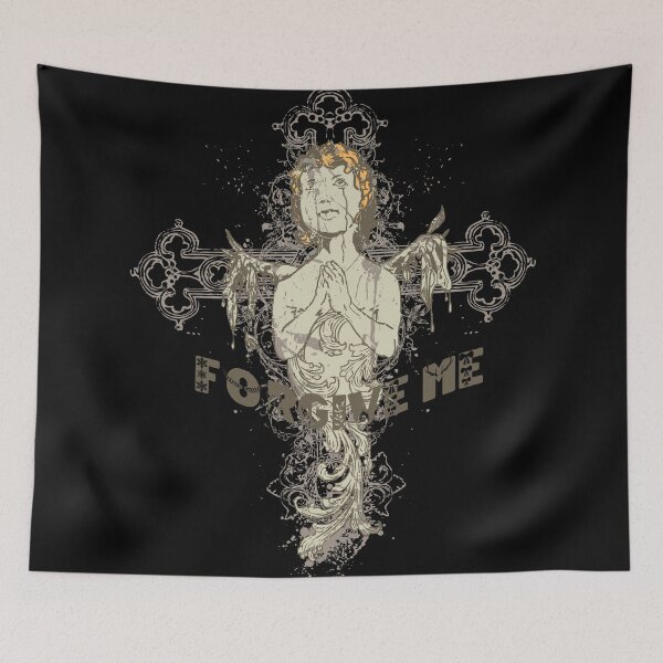 Item preview, Forgive Me - Weeping Angel Gothic Renaissance Aesthetic designed and sold by snapifyprints.
