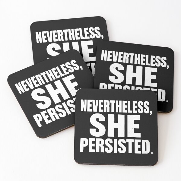 Item preview, International women day NEVERTHELESS, SHE PERSISTED designed and sold by Uglyandcute.