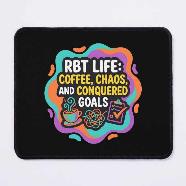 Item preview, Rbt life coffee, chaos, and conquered goals | RBT designed and sold by SocialStaticz.