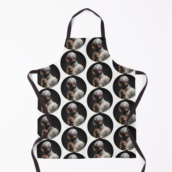 Item preview, Electric Shadow – Silver Haired Cyber Aesthetic Portrait designed and sold by TrendTonic1.