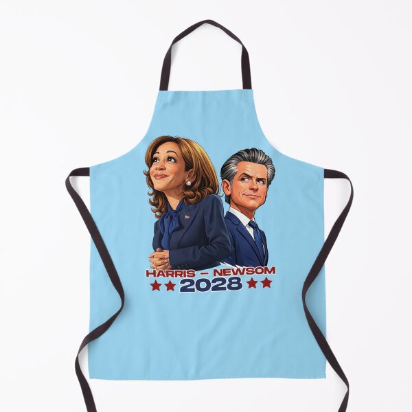 Item preview, Harris Newsom 2028 Graphic – Presidential Campaign Style Political Design designed and sold by SimplyJasper.