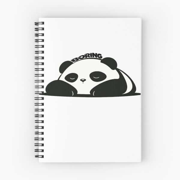 Item preview, Soft Sleepy Panda – Calm Aesthetic Minimal Animal Art designed and sold by JEVANStudio.