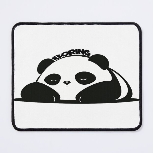 Item preview, Soft Sleepy Panda – Calm Aesthetic Minimal Animal Art designed and sold by JEVANStudio.