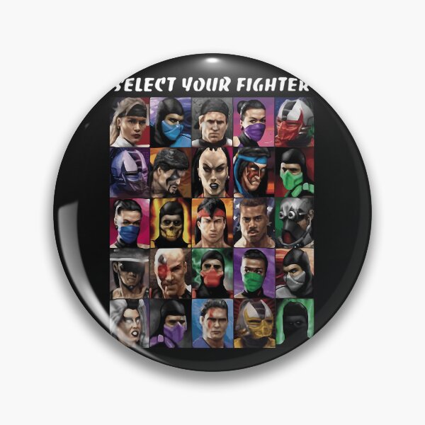 Item preview, Mortal Kombat Select Your Fighter designed and sold by GeekWaveGear.