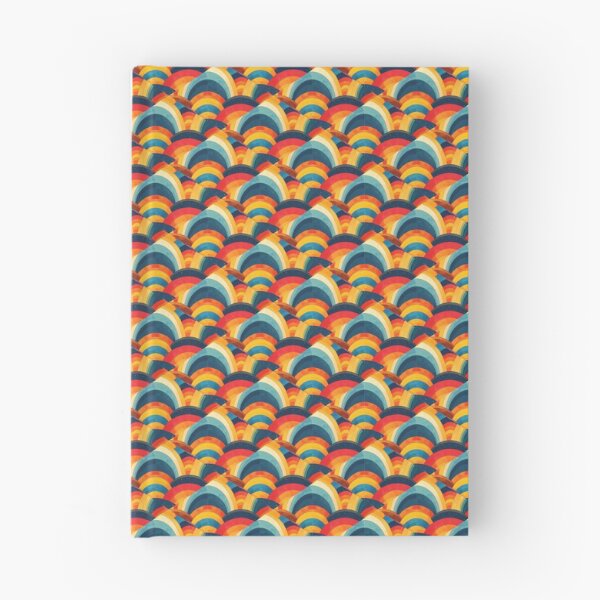 Item preview, MIDCENTURY RAINBOW PATTERN MINIMALIST designed and sold by Sycorax Studio.