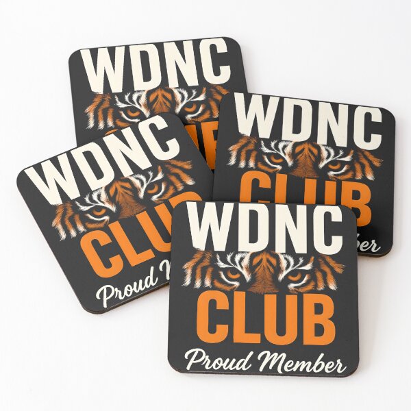Item preview, WDNC Club Proud Member Fierce Tiger Eyes Graphic Design designed and sold by Luvahawb.