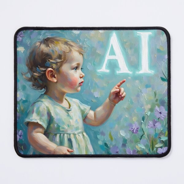 Item preview, Little Pointing, Big Future: He’ll Lead the AI Era designed and sold by Creative-RE.