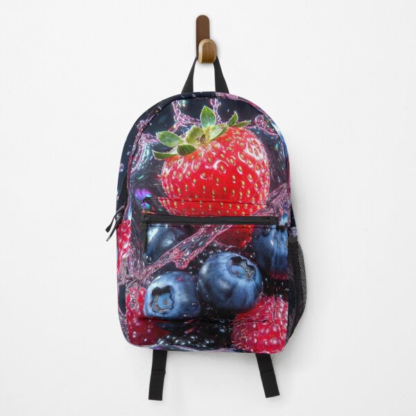 Item preview, Exploding Mixed Berries Splash Art designed and sold by PixelVibe782.