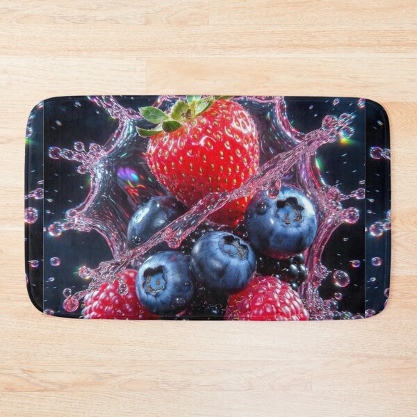 Item preview, Exploding Mixed Berries Splash Art designed and sold by PixelVibe782.