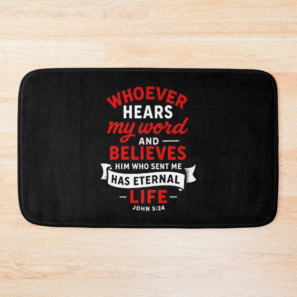 Item preview, John 5:24 Eternal Life designed and sold by plushism.