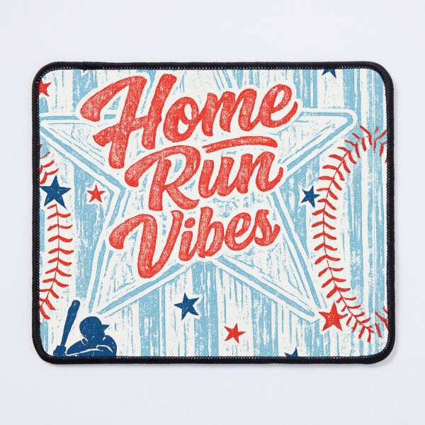 Item preview, Vintage Baseball Home Run Vibes designed and sold by Pawsome Quotes.