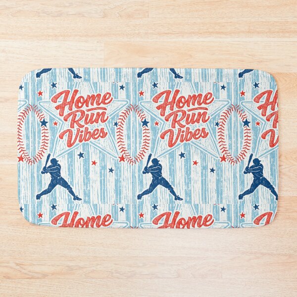 Item preview, Vintage Baseball Home Run Vibes  designed and sold by Pawsome Quotes.