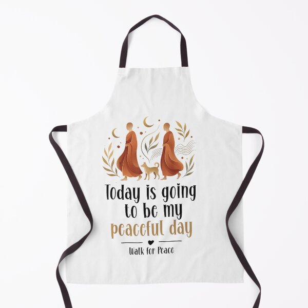 Item preview, Today is Going to Be My Peaceful Day Walk for Peace designed and sold by CriseldaBruning.
