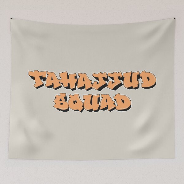 Item preview, Tahajjud Squad - Retro Graffiti Islamic  designed and sold by Miniature Store.