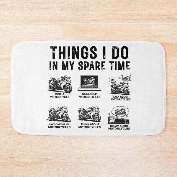 Item preview, Things I Do In My Spare Time – Motorcycles | Biker Quote T-Shirt & Gifts designed and sold by Teetreasure2.