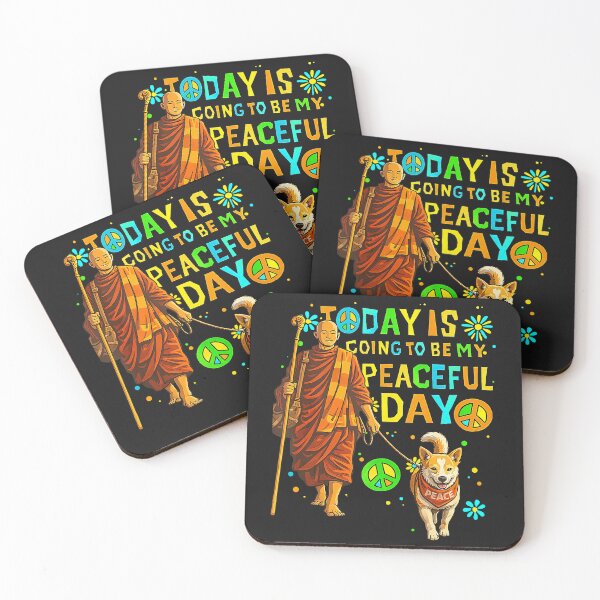 Item preview, Today is Going to Be My Peaceful Day Buddhist Walk for Peace  designed and sold by CriseldaBruning.