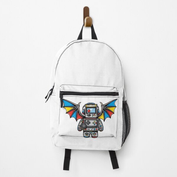 Item preview, Winged Arcade Machine Gamer Mascot | Retro Gaming Art designed and sold by Dzblack.