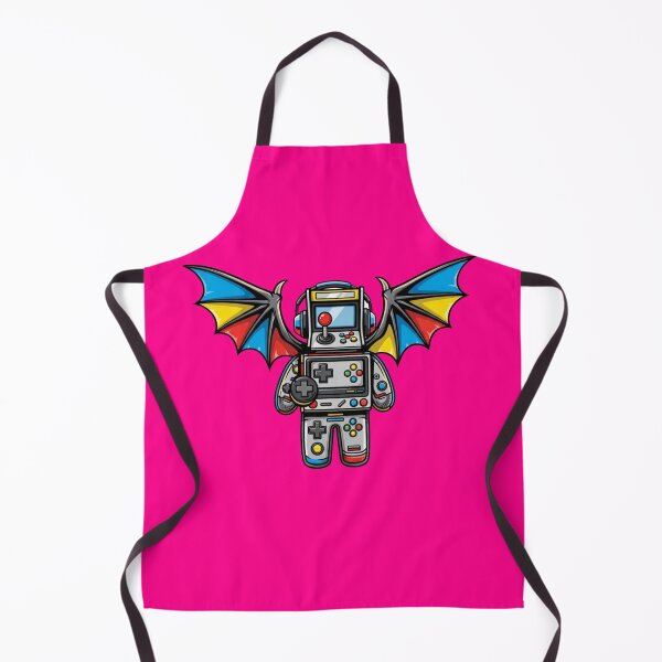 Item preview, Winged Arcade Machine Gamer Mascot | Retro Gaming Art designed and sold by Dzblack.