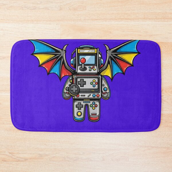 Item preview,  Winged Arcade Machine Gamer Mascot | Retro Gaming Art designed and sold by Dzblack.