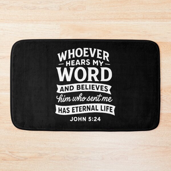 Item preview, John 5:24 Eternal Life designed and sold by plushism.