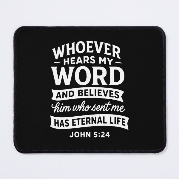 Item preview, John 5:24 Eternal Life designed and sold by plushism.