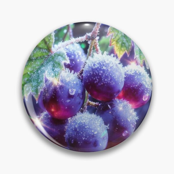 Item preview, Frozen Cosmic Grapes Glow designed and sold by PixelVibe782.
