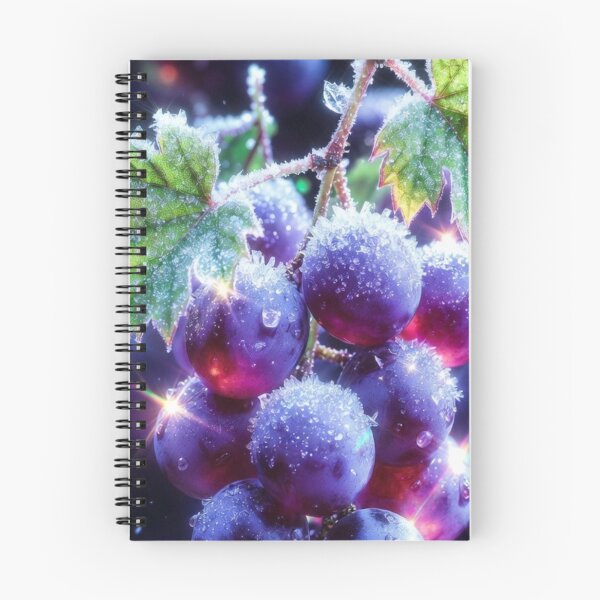 Item preview, Frozen Cosmic Grapes Glow designed and sold by PixelVibe782.