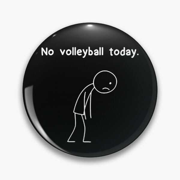 Item preview, Funny Stickman No Volleyball Today Stick Figure Boys Girls Kids designed and sold by rafaeltto.
