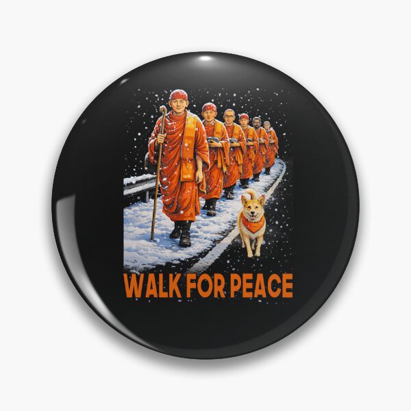 Item preview, Today is Going to Be My Peaceful Day Buddhist Walk for Peace  designed and sold by CriseldaBruning.