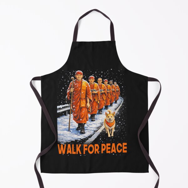 Item preview, Today is Going to Be My Peaceful Day Buddhist Walk for Peace designed and sold by CriseldaBruning.
