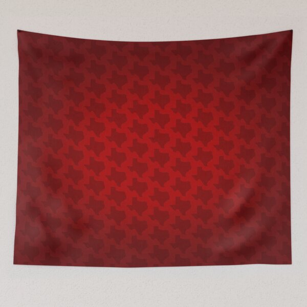 Item preview, Texas Lone Star BBQ Red State Pattern design designed and sold by Fragoutdesign.