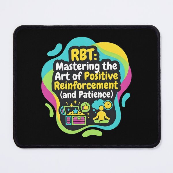 Item preview, Rbt:Mastering the art of positive reinforcement and patience | RBT designed and sold by SocialStaticz.