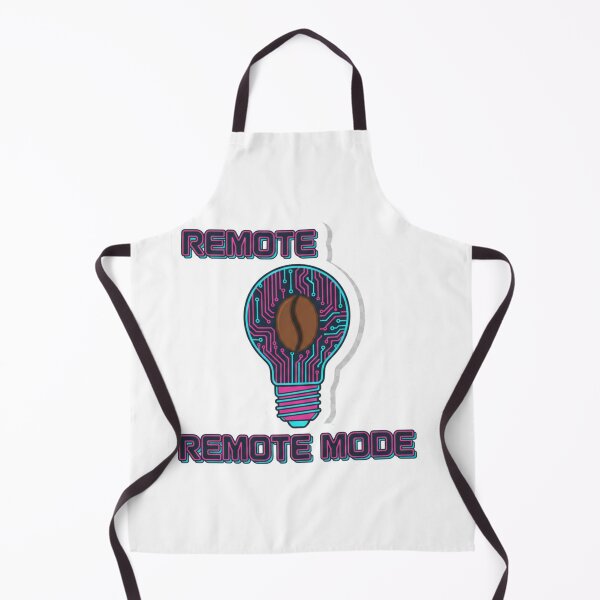 Item preview, Remote Mode Coffee Tech Sticker Funny Remote Work Digital Nomad Design designed and sold by ZYNORAworld.