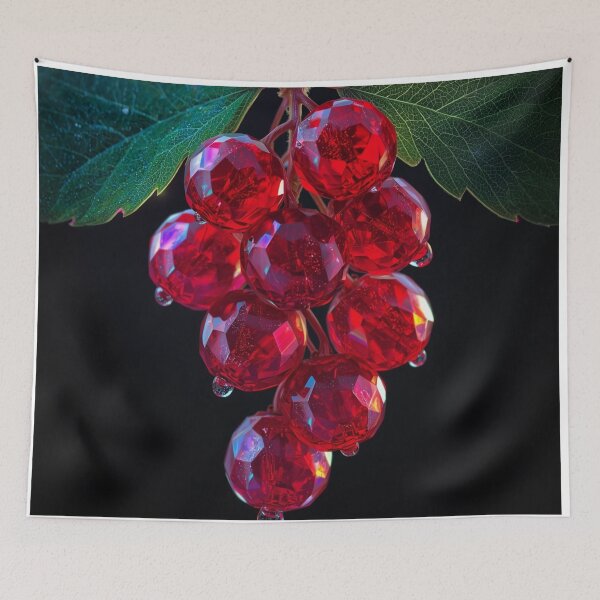 Item preview, Ruby Crystal Currants Glow designed and sold by PixelVibe782.