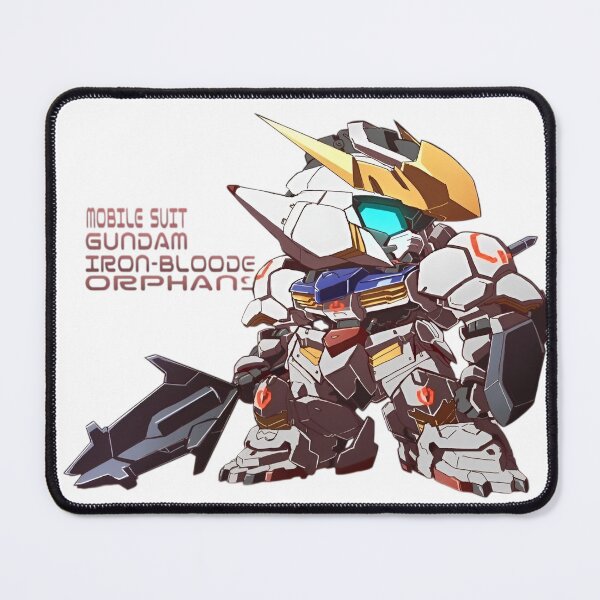 Item preview, Chibi Mecha Warrior – Iron Blood Inspired Super Deformed Robot Art designed and sold by Dyan4.