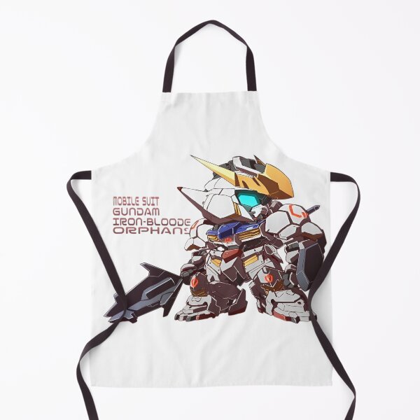 Item preview, Chibi Mecha Warrior – Iron Blood Inspired Super Deformed Robot Art designed and sold by Dyan4.
