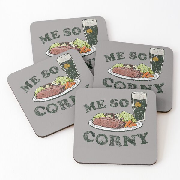 Item preview, Me So Corny Beer Corned Beef And Cabbage St Patrick's Day designed and sold by KathieFaugh.