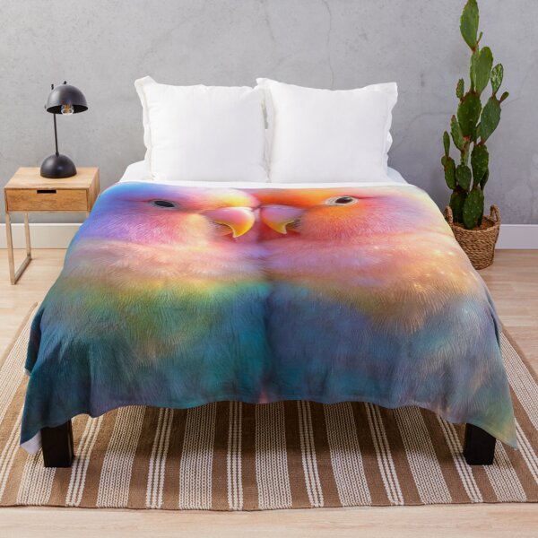Item preview, Pastel Lovebirds Romance designed and sold by PixelVibe782.
