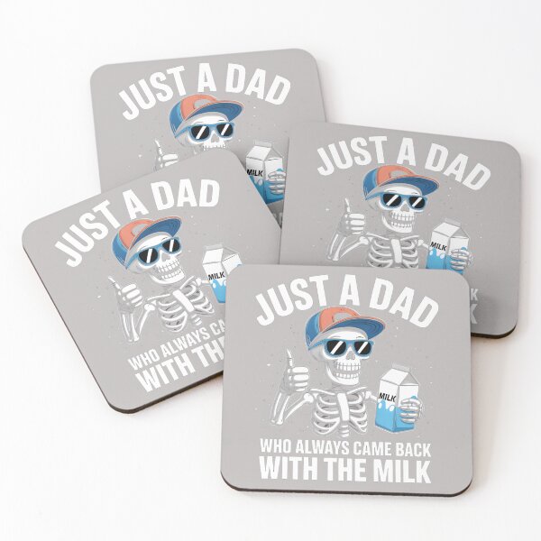 Item preview, Skeleton Funny Just A Dad Who Always Came Back With The Milk designed and sold by mjohnson9.