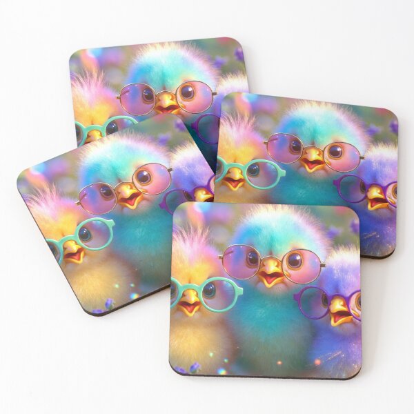 Item preview, Rainbow Baby Chicks Squad designed and sold by PixelVibe782.