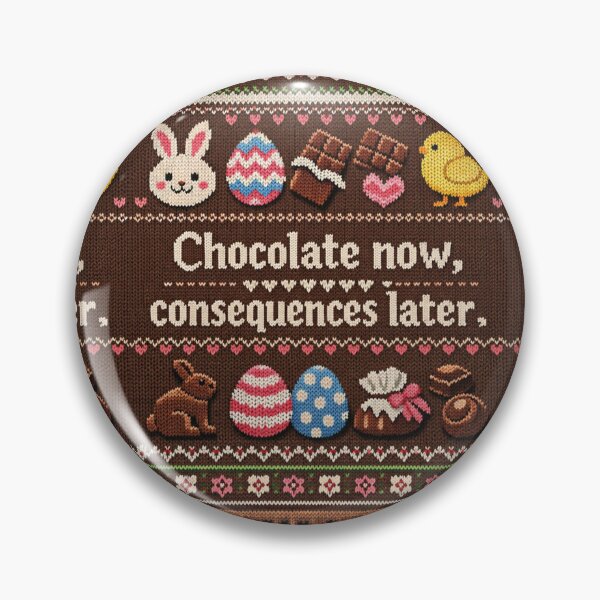 Item preview, Chocolate now consequences later funny chocolate saying designed and sold by Mauswohn.