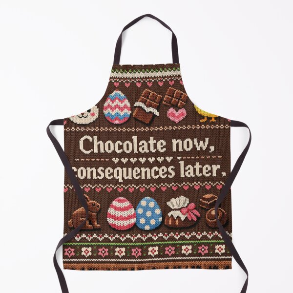 Item preview, Chocolate now consequences later funny chocolate saying designed and sold by Mauswohn.