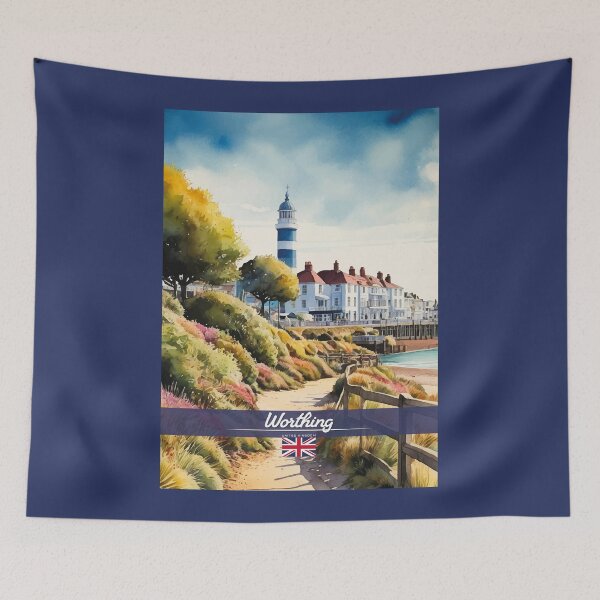 Item preview, Worthing UK Travel designed and sold by Thistle-TShop.