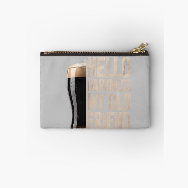 Item preview, Hello Darkness My Old Friend Stout Beer Lover designed and sold by KathieFaugh.