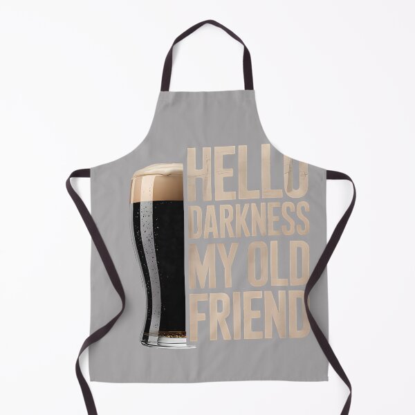 Item preview, Hello Darkness My Old Friend Stout Beer Lover designed and sold by KathieFaugh.
