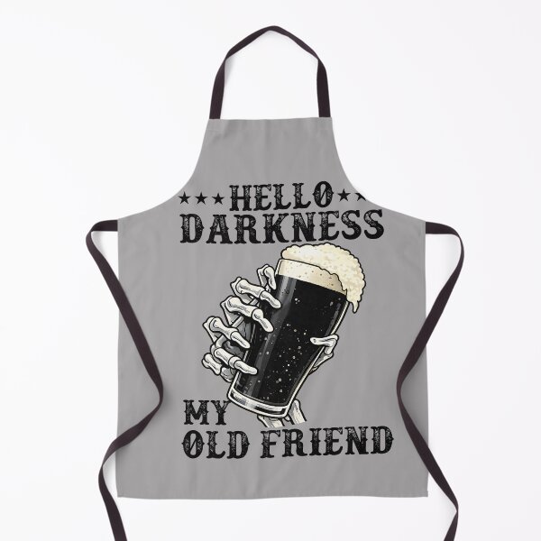 Item preview, Hello Darkness My Old Friend Stout Dark Beer Potter Lover designed and sold by KathieFaugh.