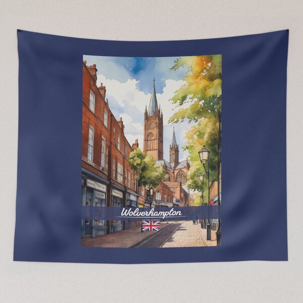 Item preview, Wolverhampton UK Travel designed and sold by Thistle-TShop.